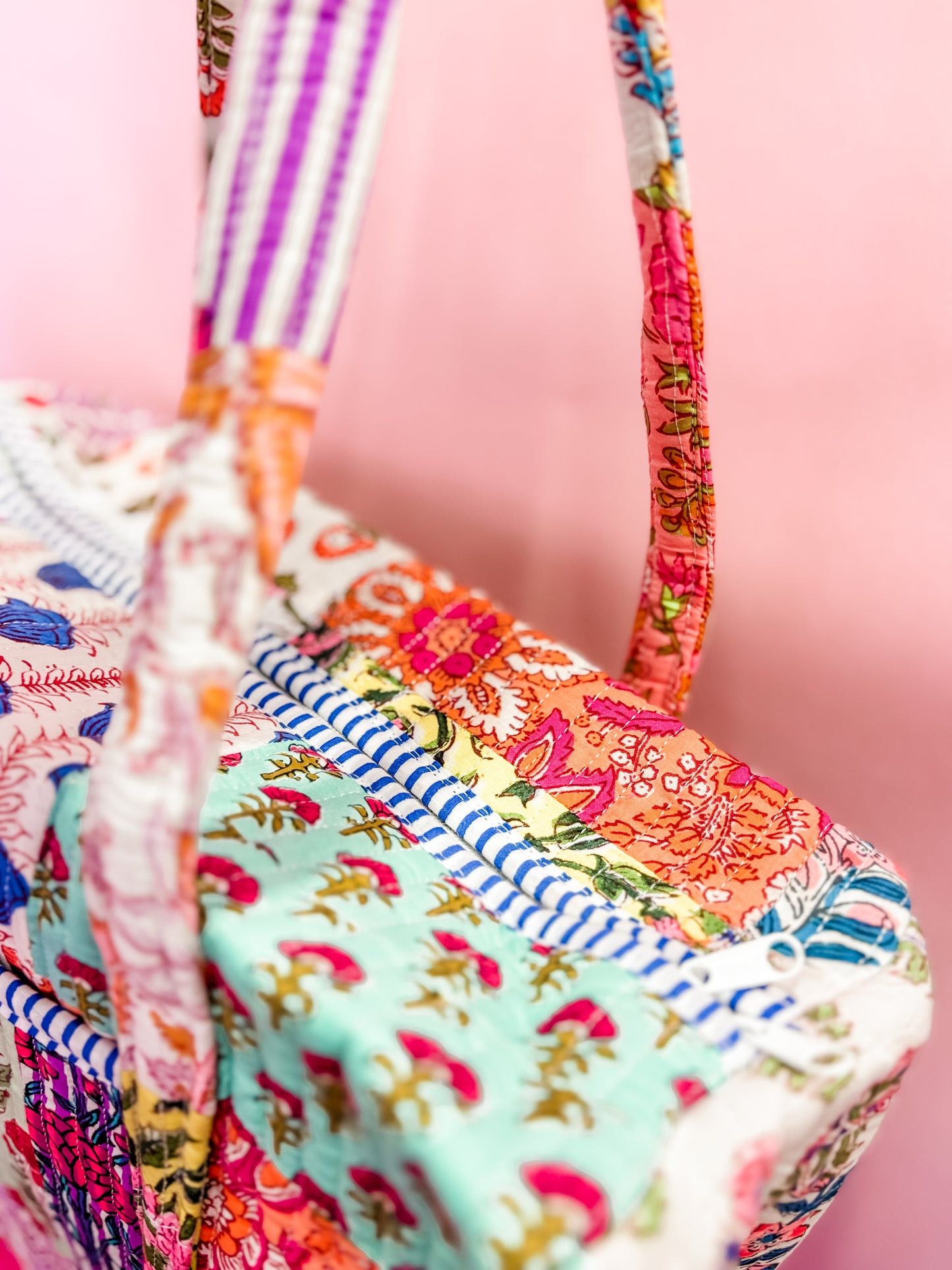 Wildflower Patch Mini Duffle Bag