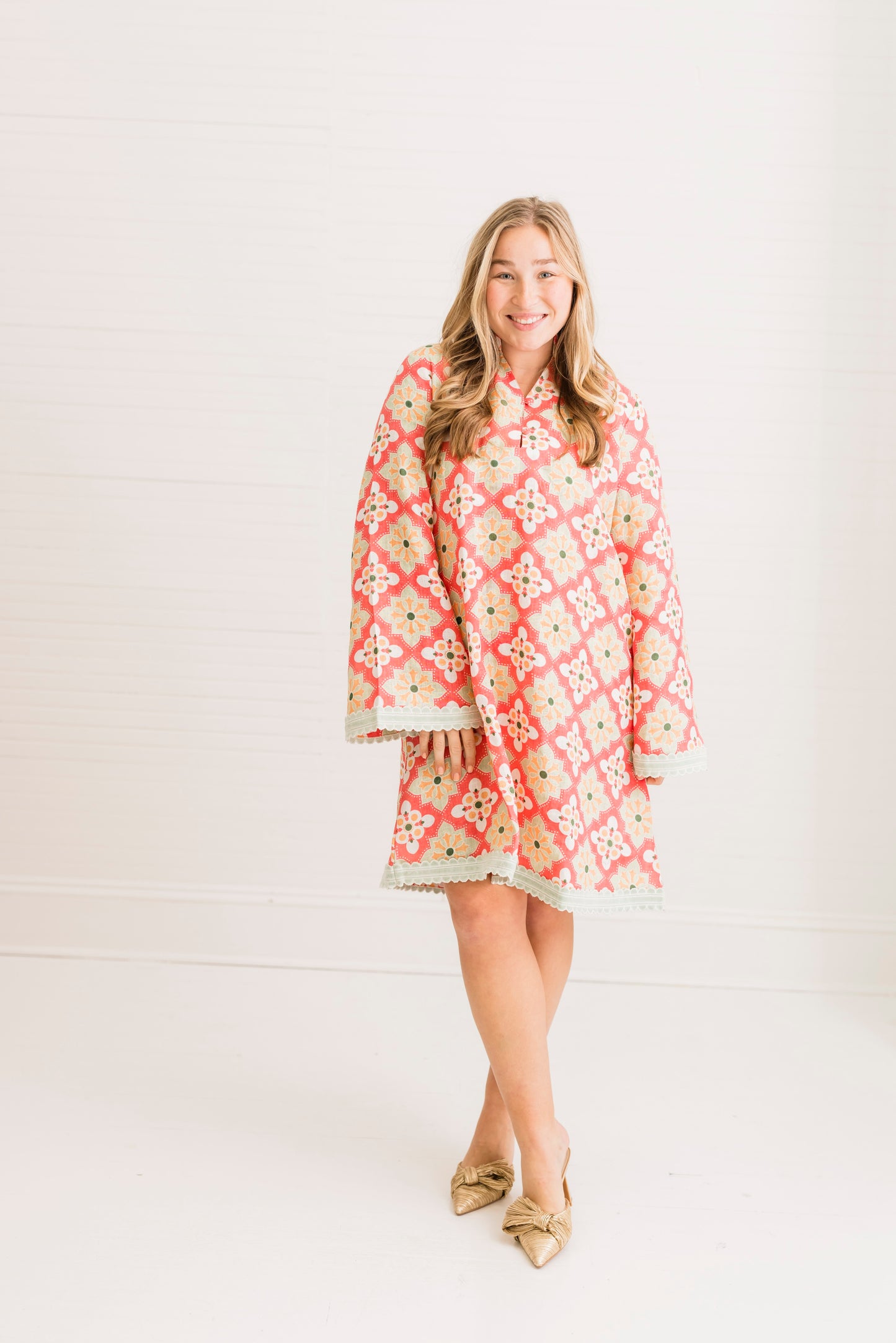 Rosetta Mosaic | Eloise Mini Caftan