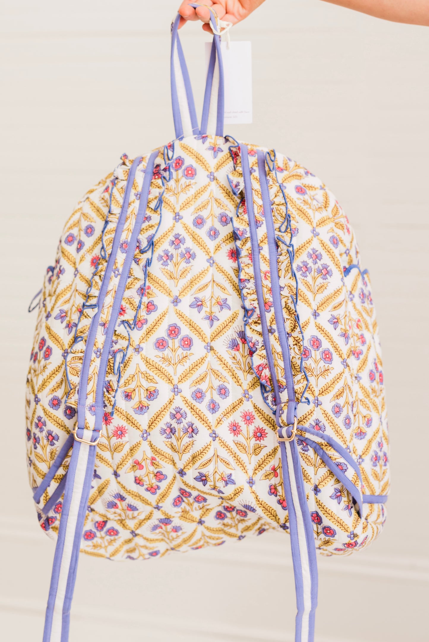 Celeste Mosaic Luxe | Quilted Backpack