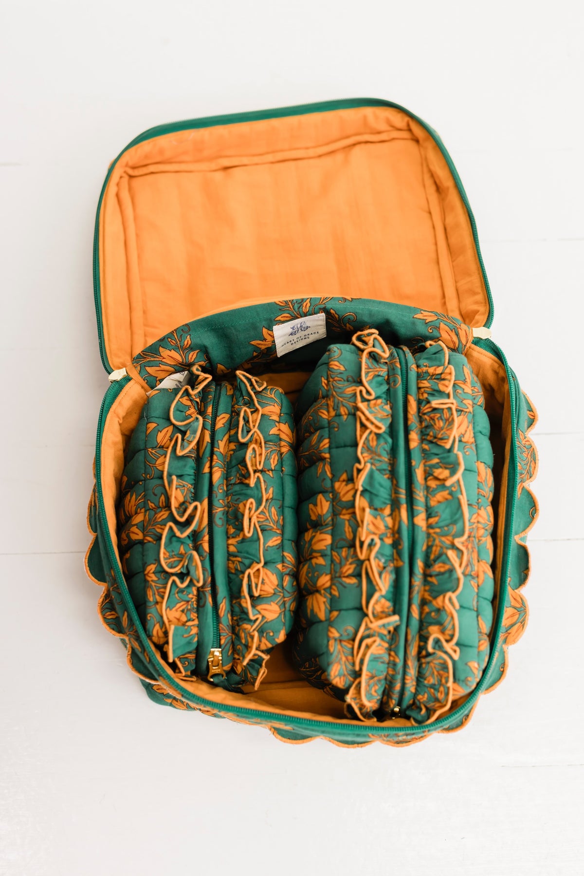 Noel Vine Luxe | Quilted Cosmetic Set