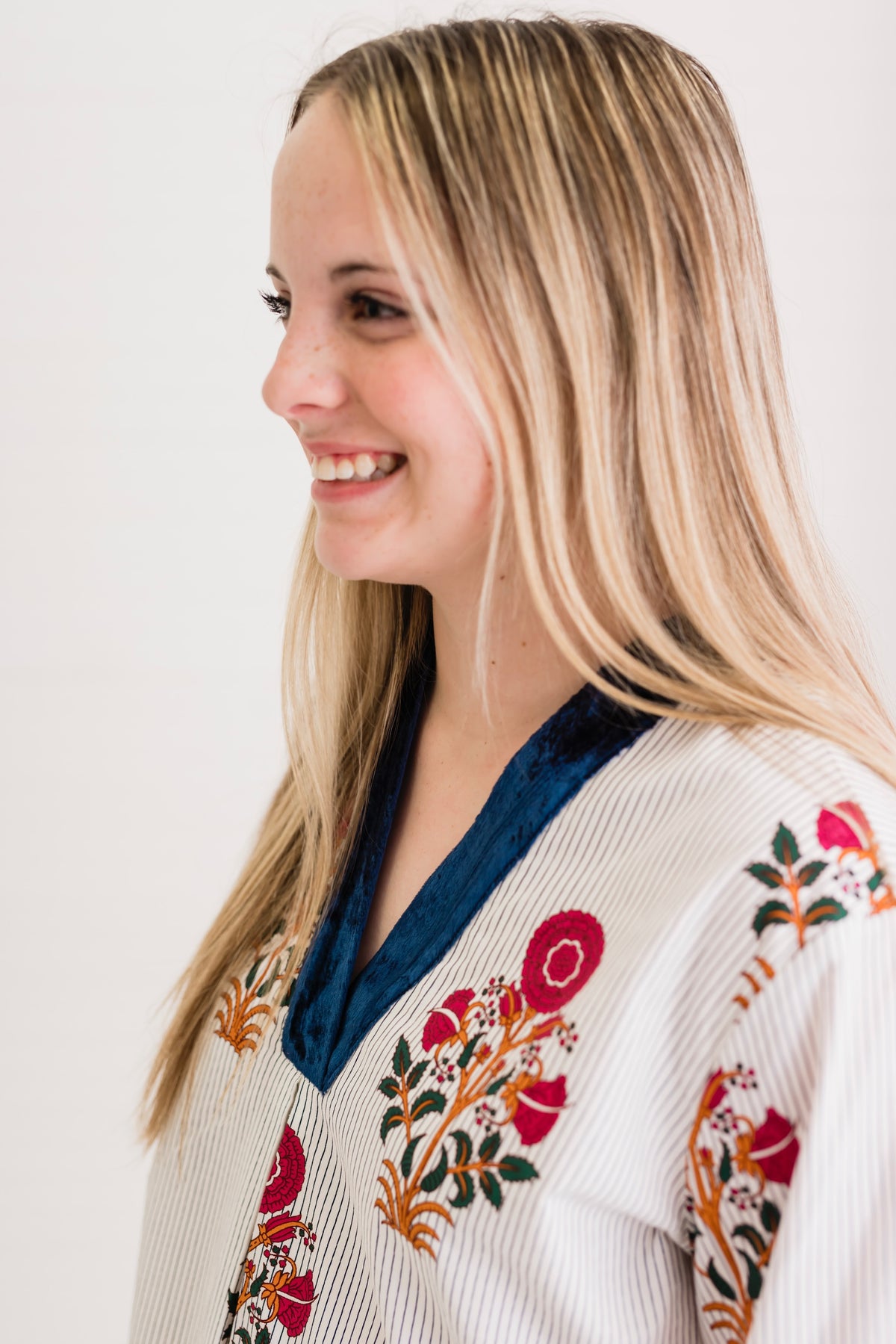 Eldermere Stripe | Juliette Caftan