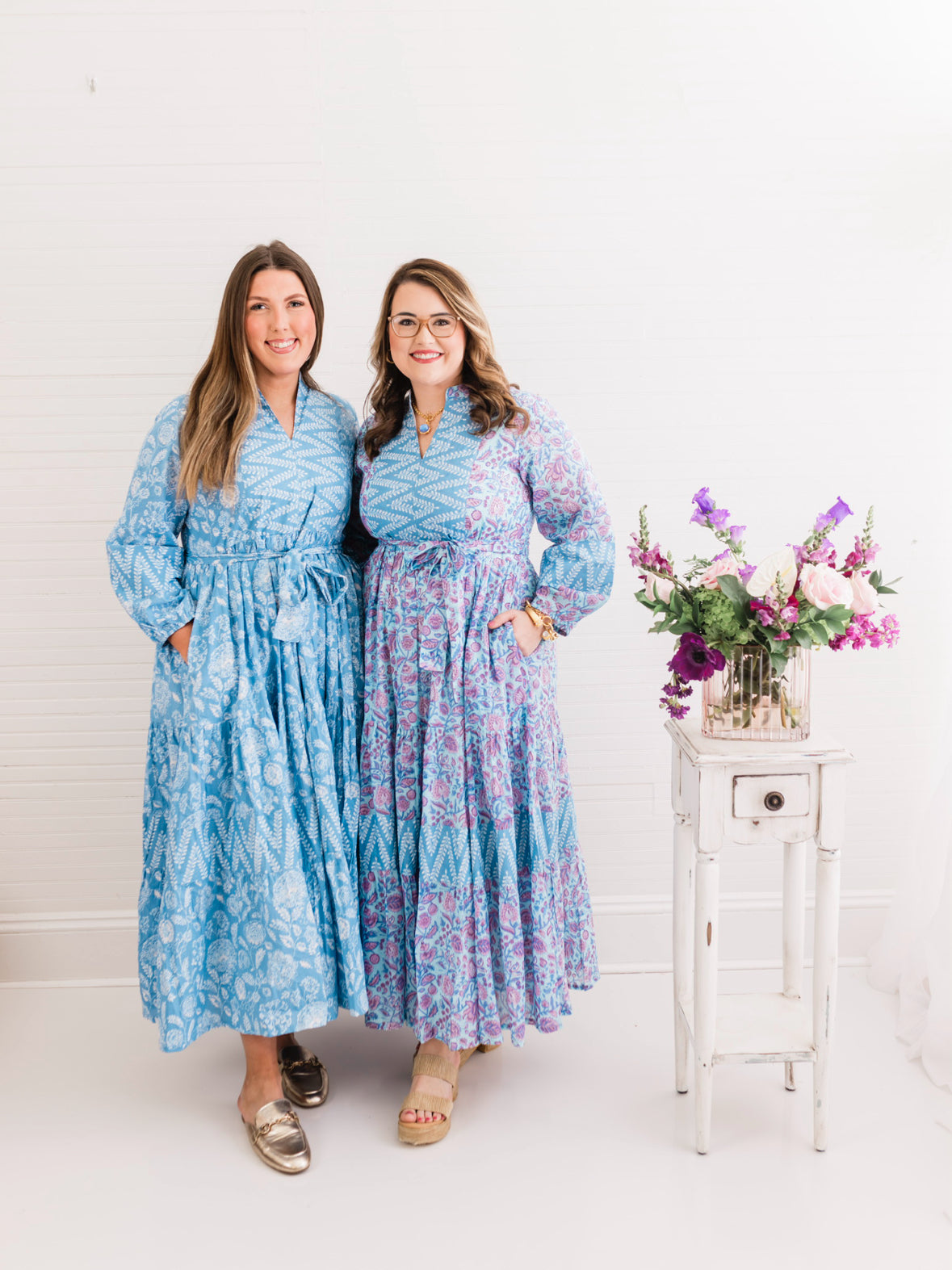 Santorini Sunset Maxi Dress