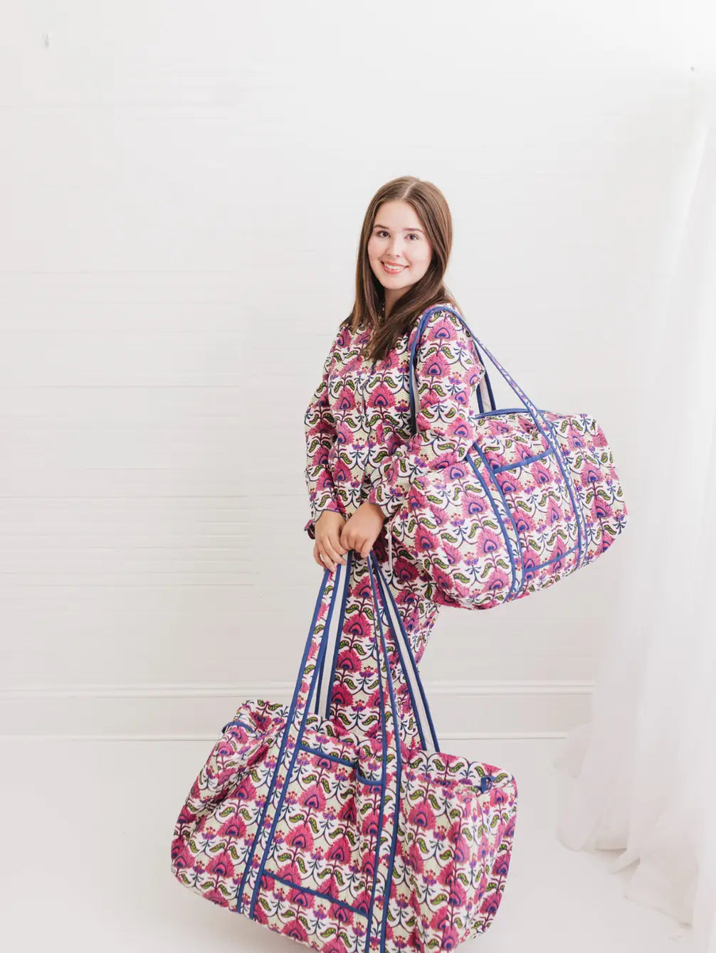 Primrose | Large Quilted Duffle