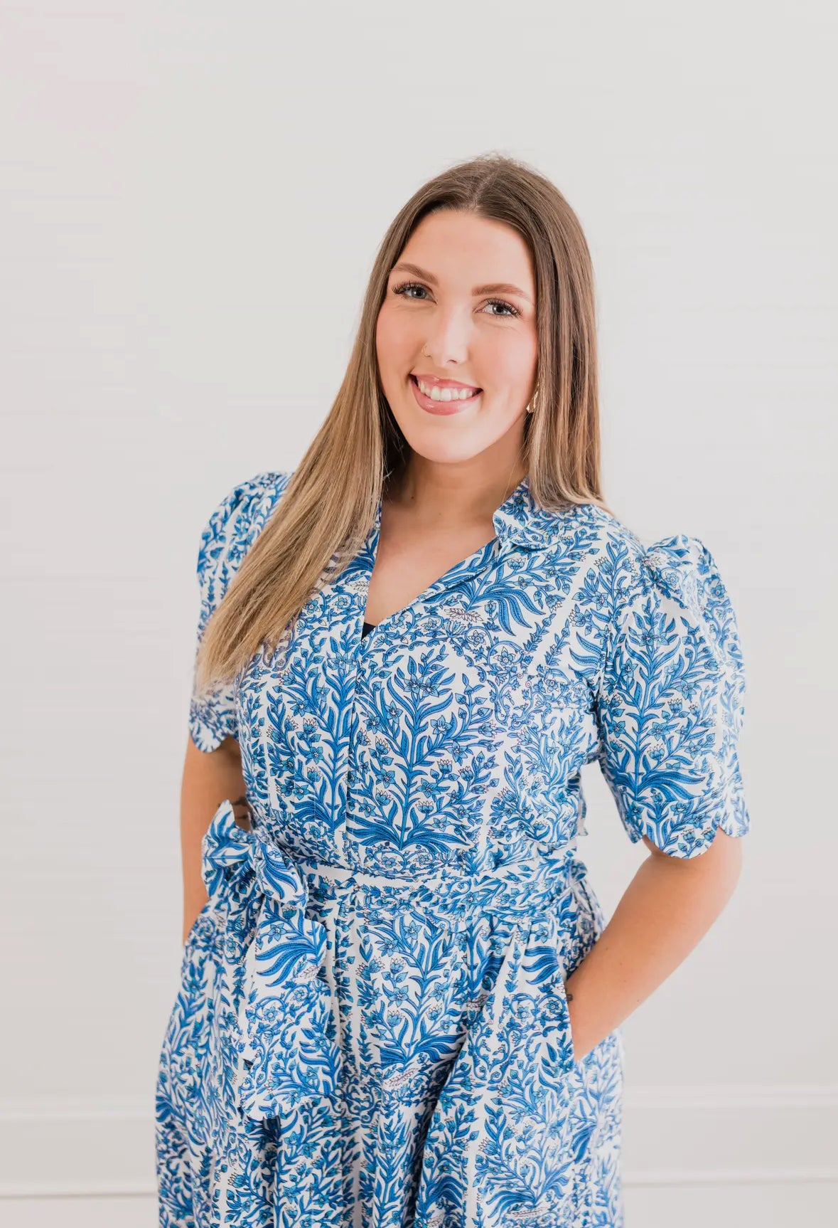 Blue Italian Grace Dress