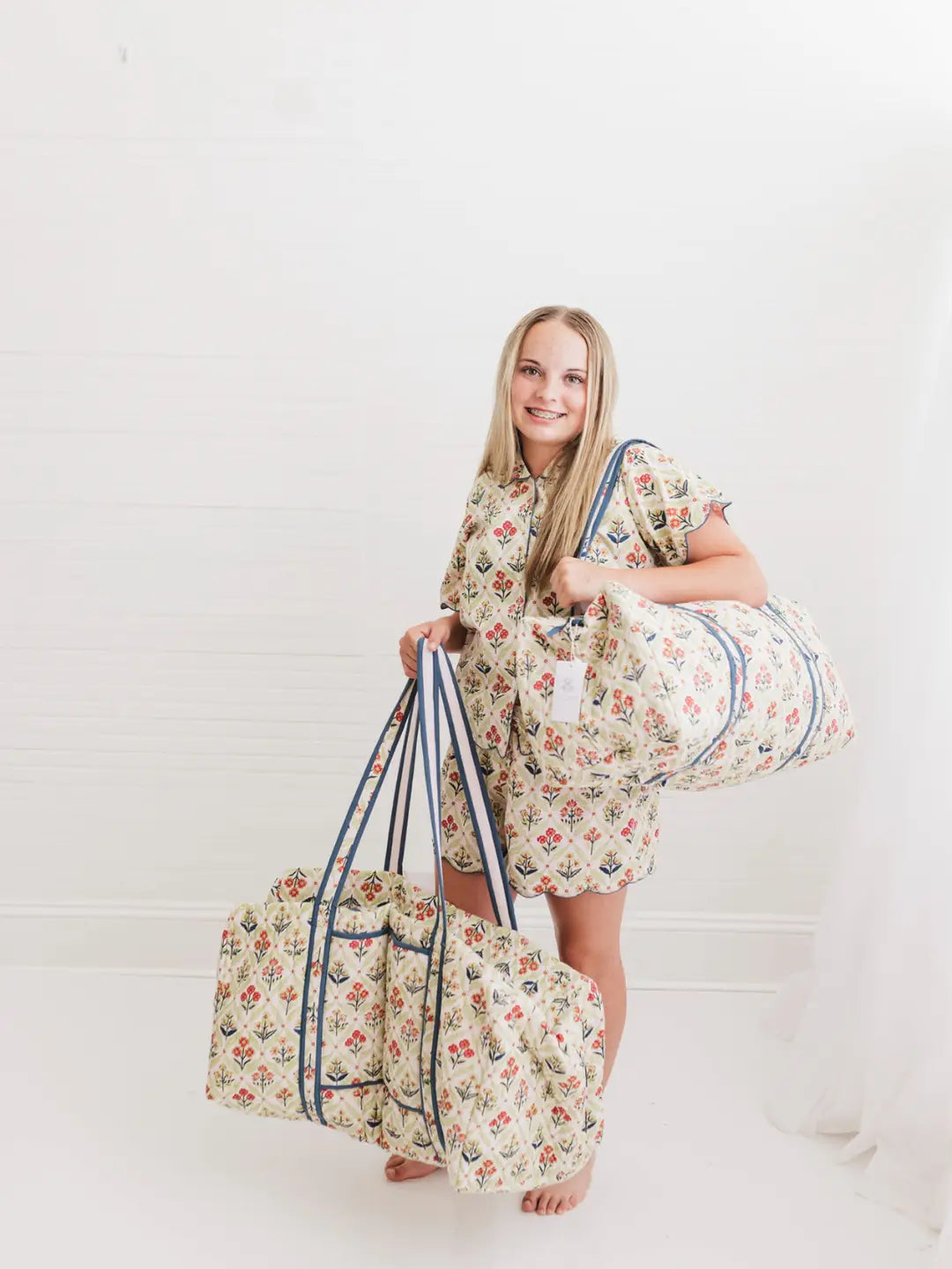 Meadow | Quilted XL Duffle