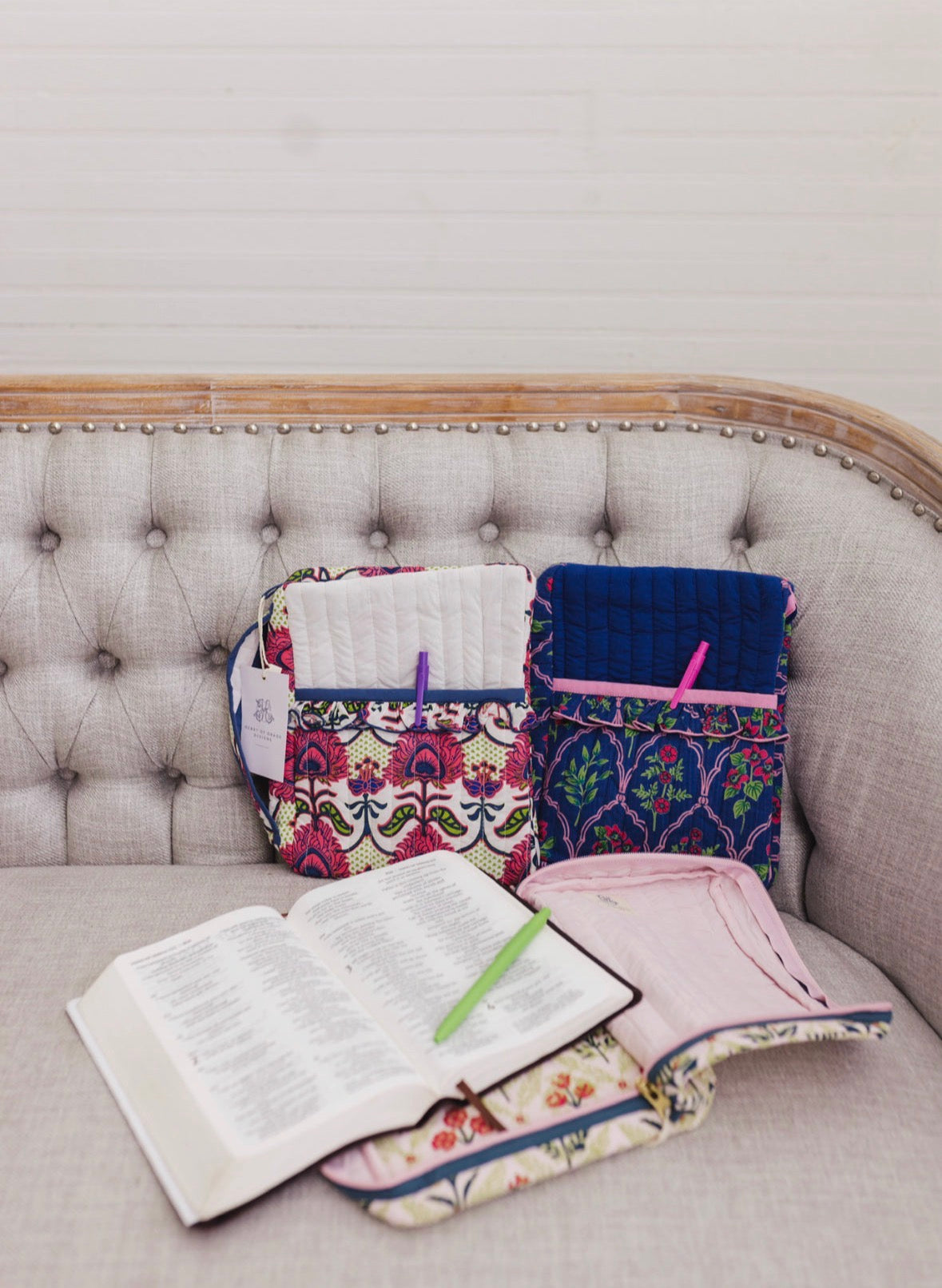 Meadow Luxe | Quilted Bible Cover