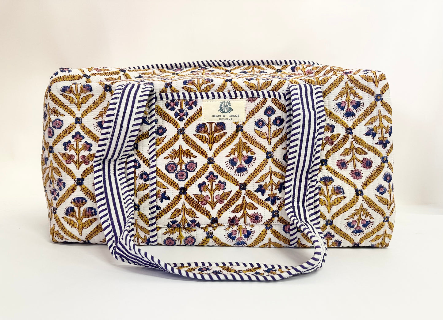 Moonlit | Large Quilted Duffel Bag