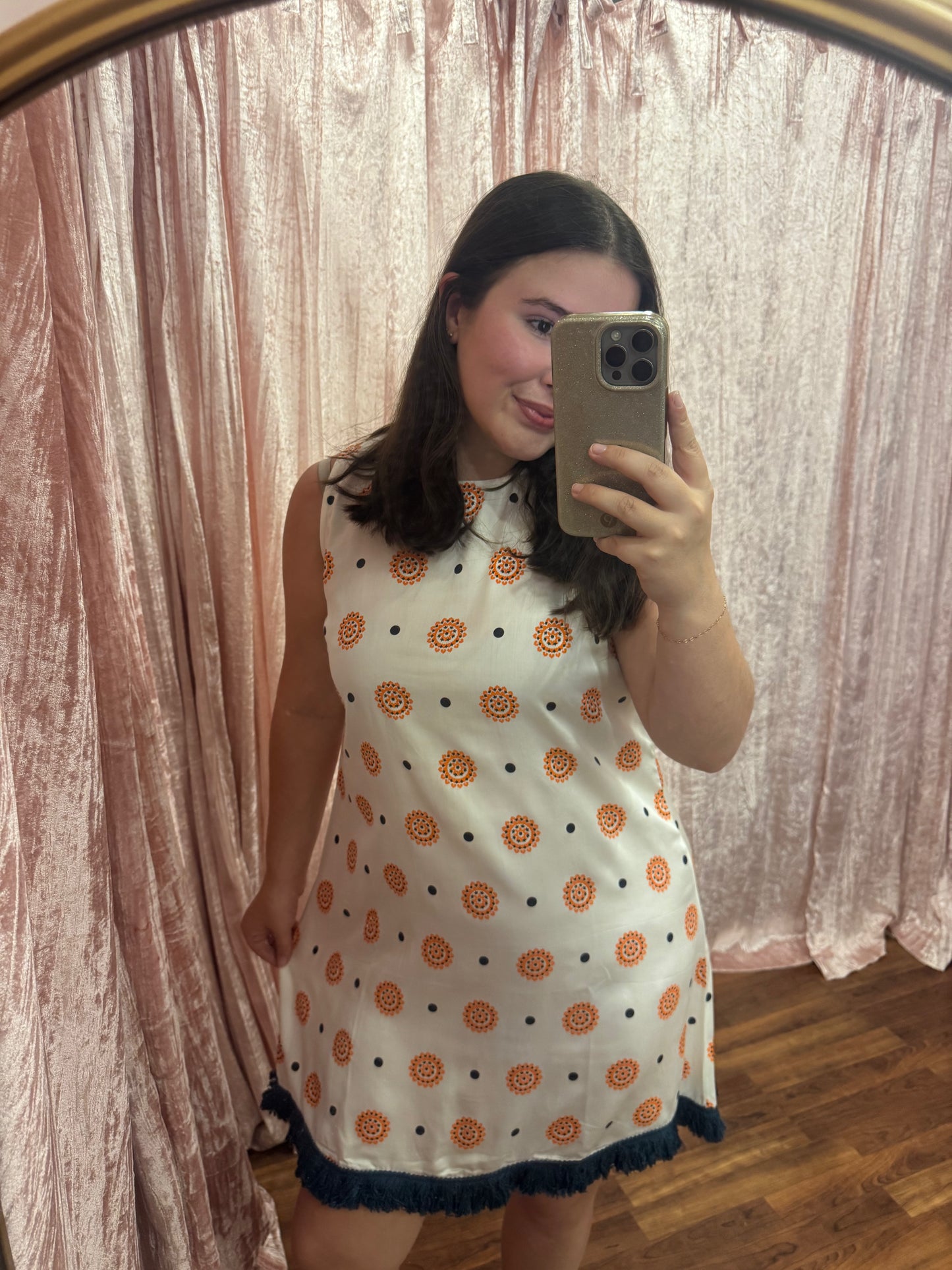 Auburn Medallion | Cabana Dress | SAMPLE