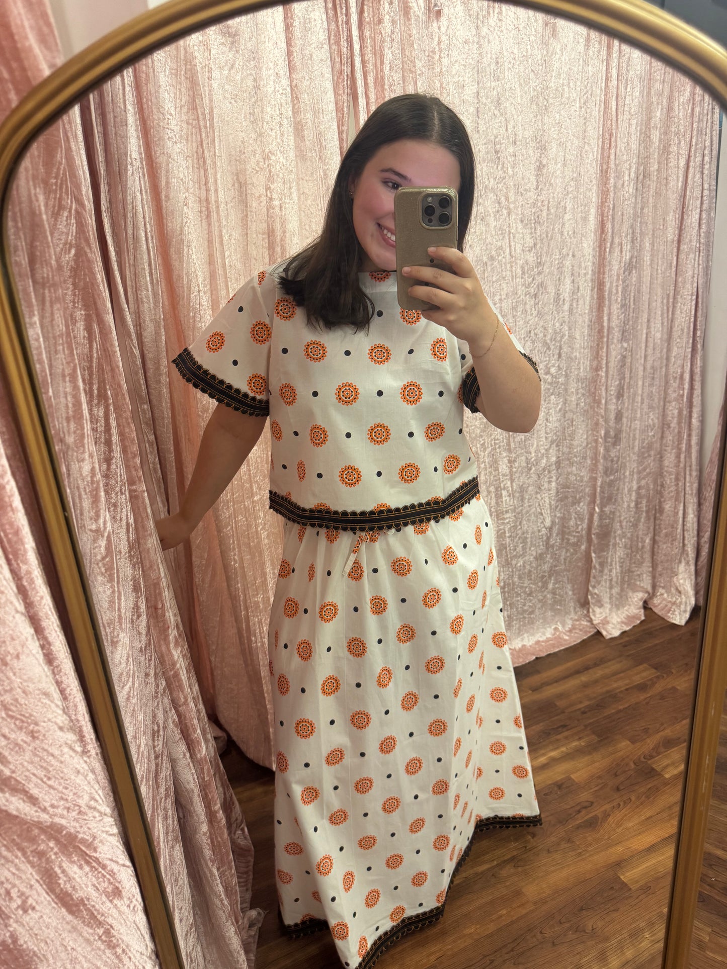 Auburn Medallion | Skirt Set | SAMPLE