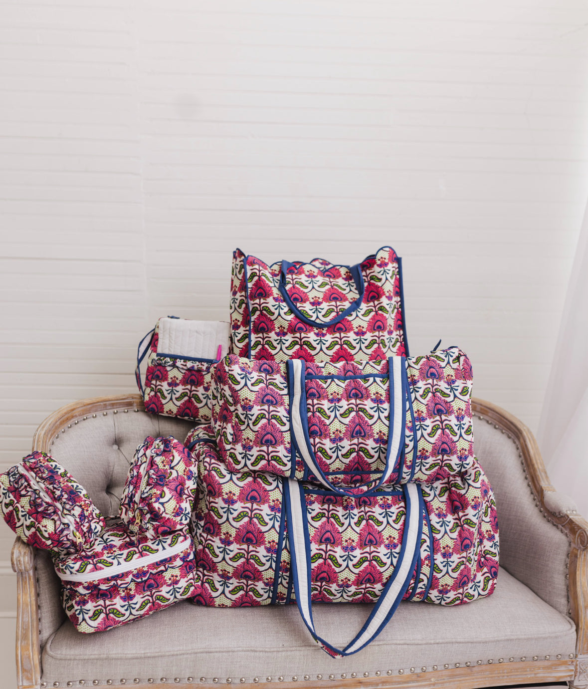 Primrose Luxe | Regular Quilted Tote Bag