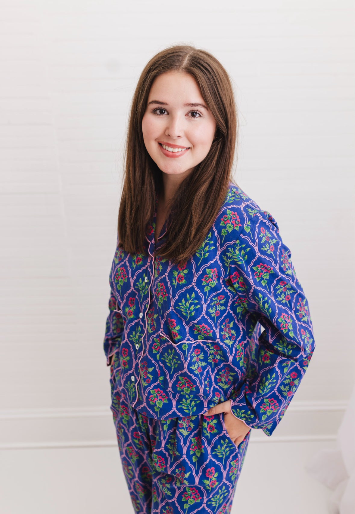 Midnight | Henley PJ Pant Set