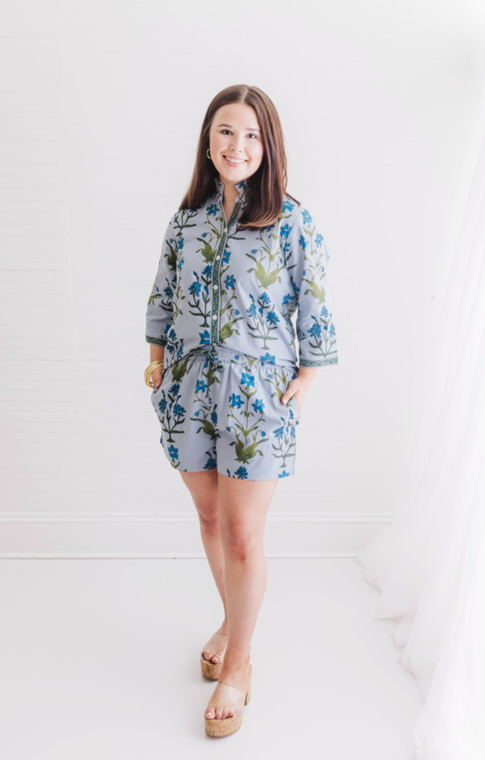 Iris Floral Short Set | Rosehill Short Set