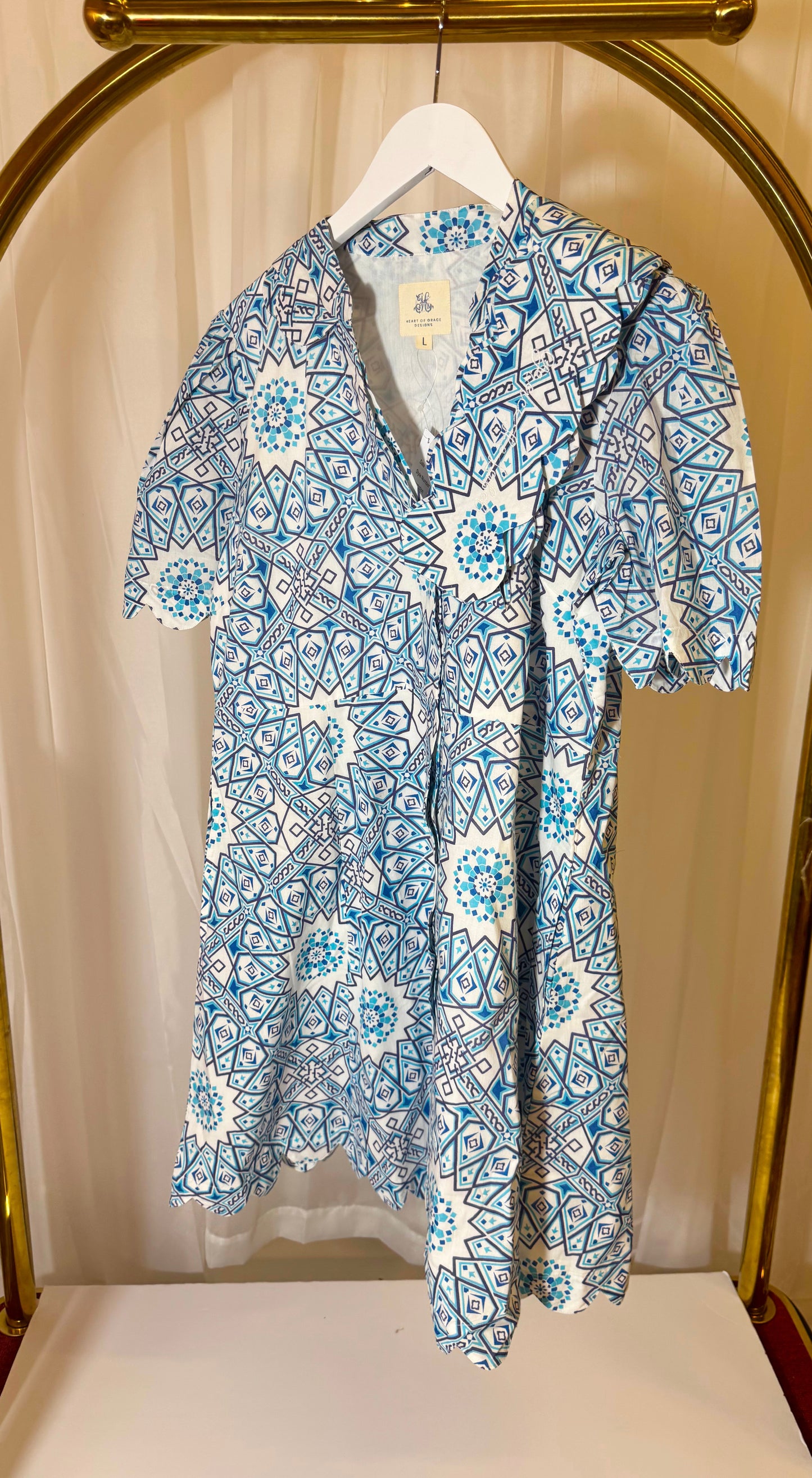 Midnight Grace Mini Dress