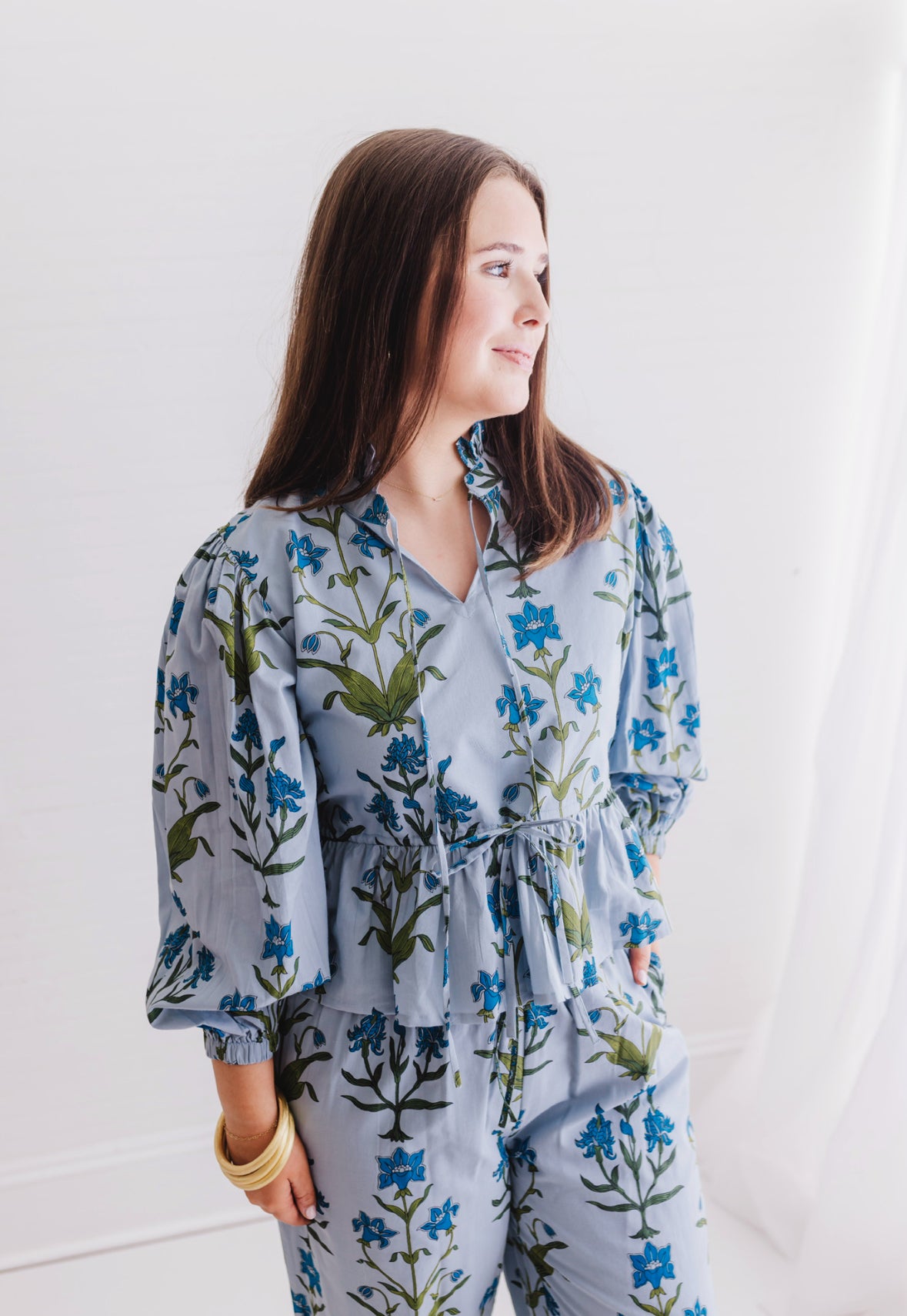 Iris Floral | Darlington Pant Set