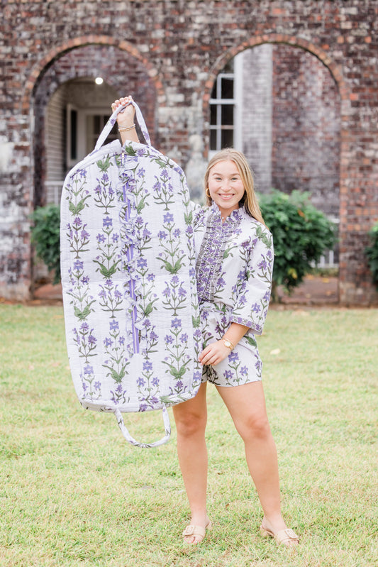 Iris Lavende | Garment Bag
