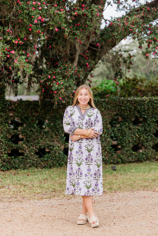 Iris lavende | Juliette Caftan