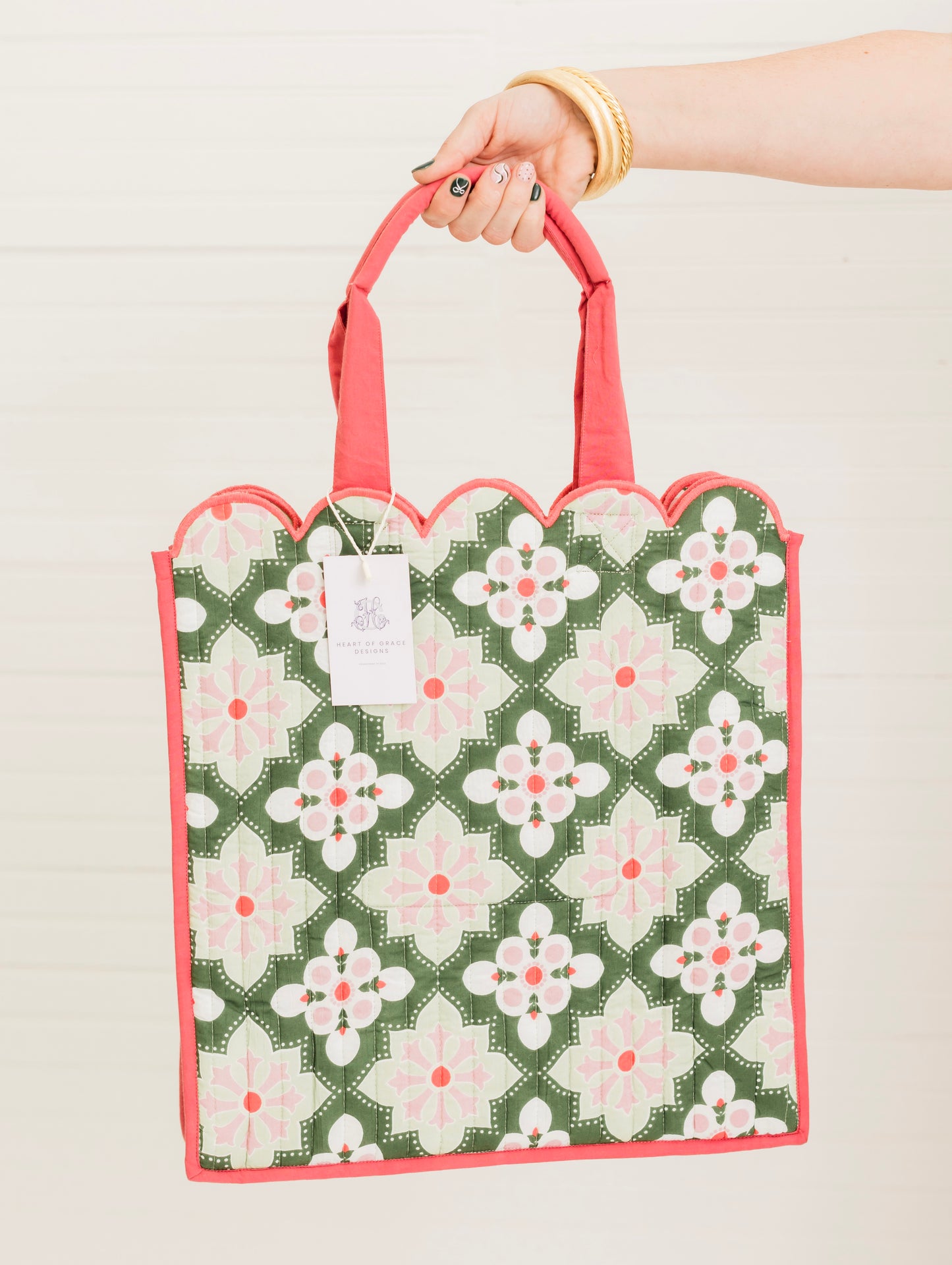 Grenada Mosaic Luxe | Quilted Regular Tote