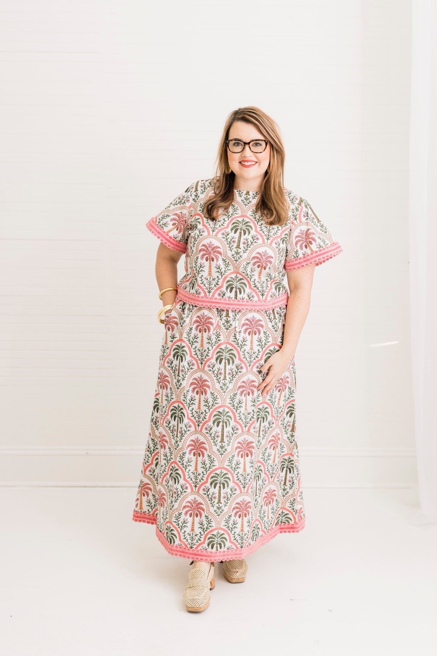 Palma Rosa | Skirt Set
