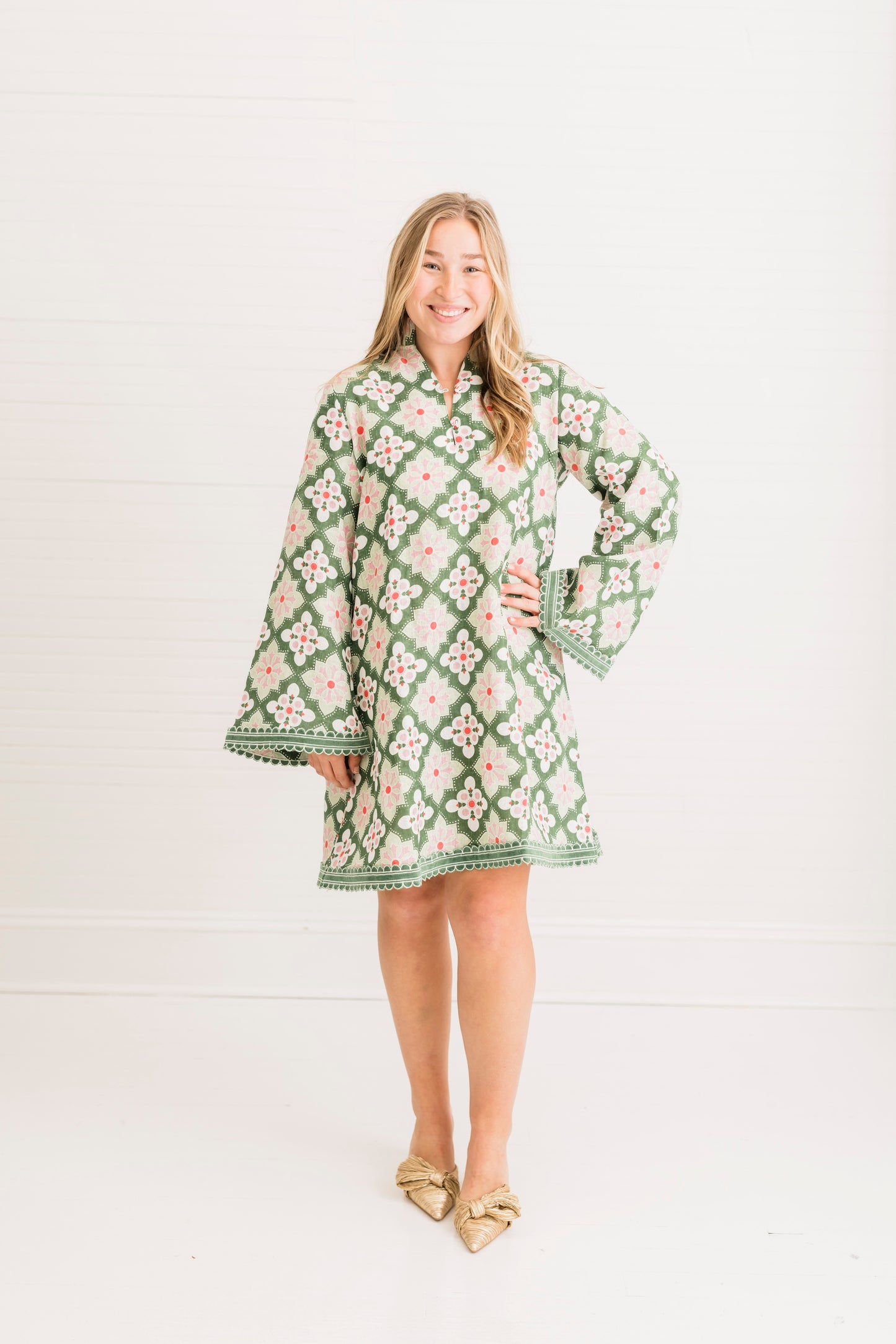 Grenada Mosaic | Eloise Mini Caftan
