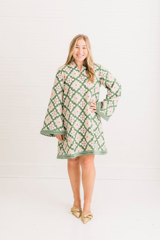 Grenada Mosaic | Eloise Mini Caftan