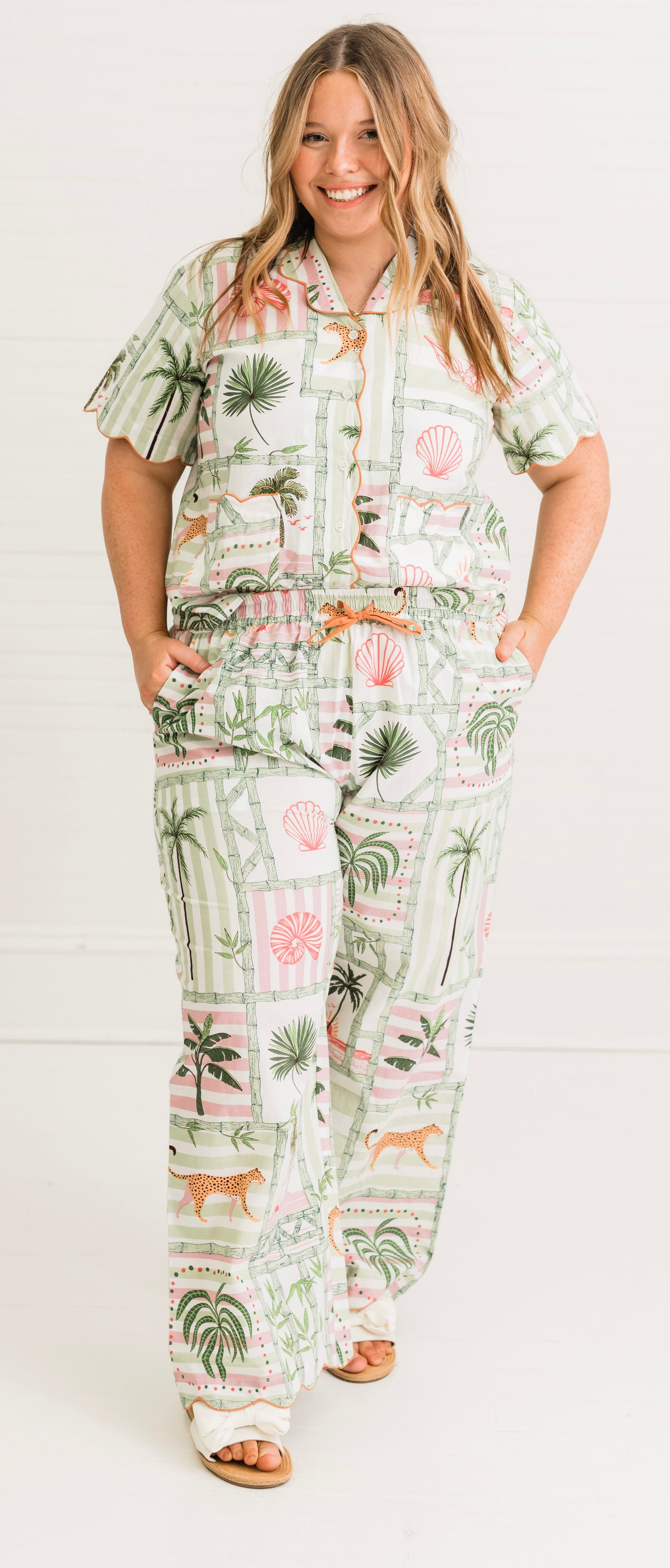 Palm Postal | Henley PJ Pant Set