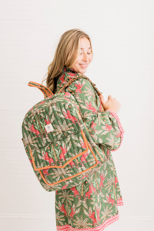 Grace Royale Luxe | Quilted Backpack