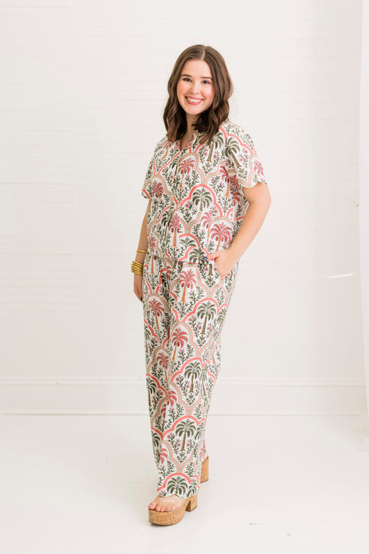Palma Rosa | Henley PJ Pant Set