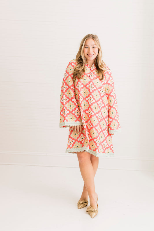 Rosetta Mosaic | Eloise Mini Caftan