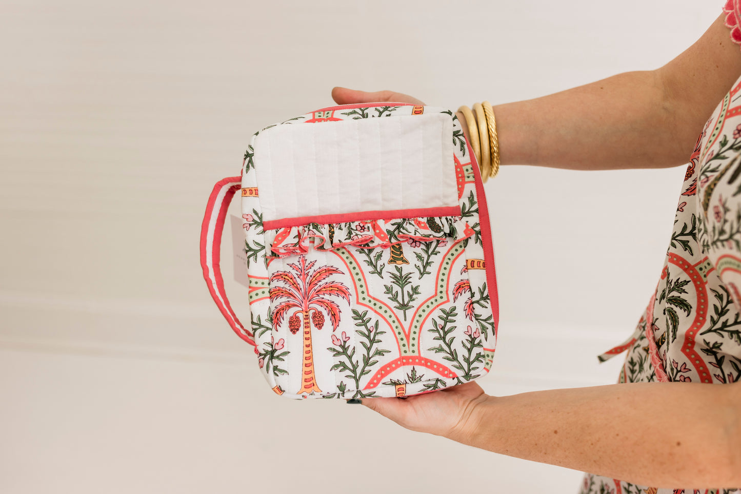 Palma Rosa | Quilted Bible Cover