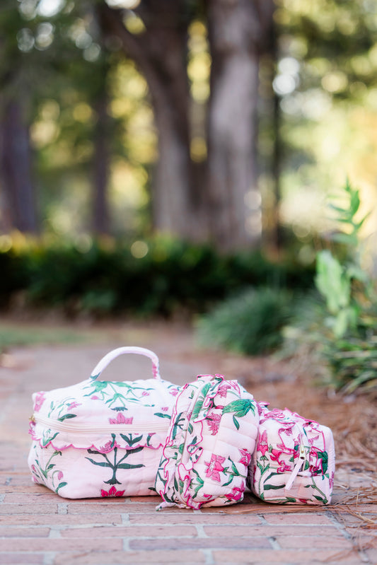 Rose D'Iris | Cosmetic Bag Set