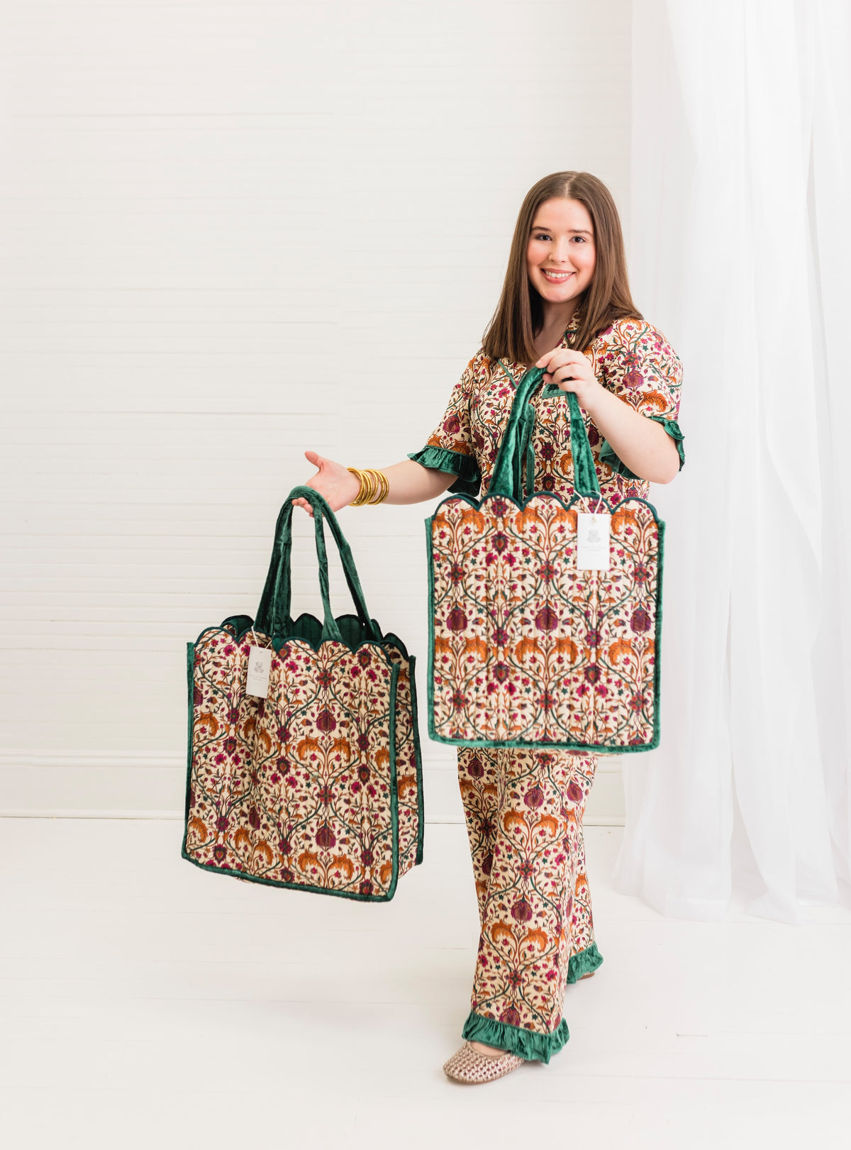Hearthwood Linen Luxe | Quilted Regular Tote