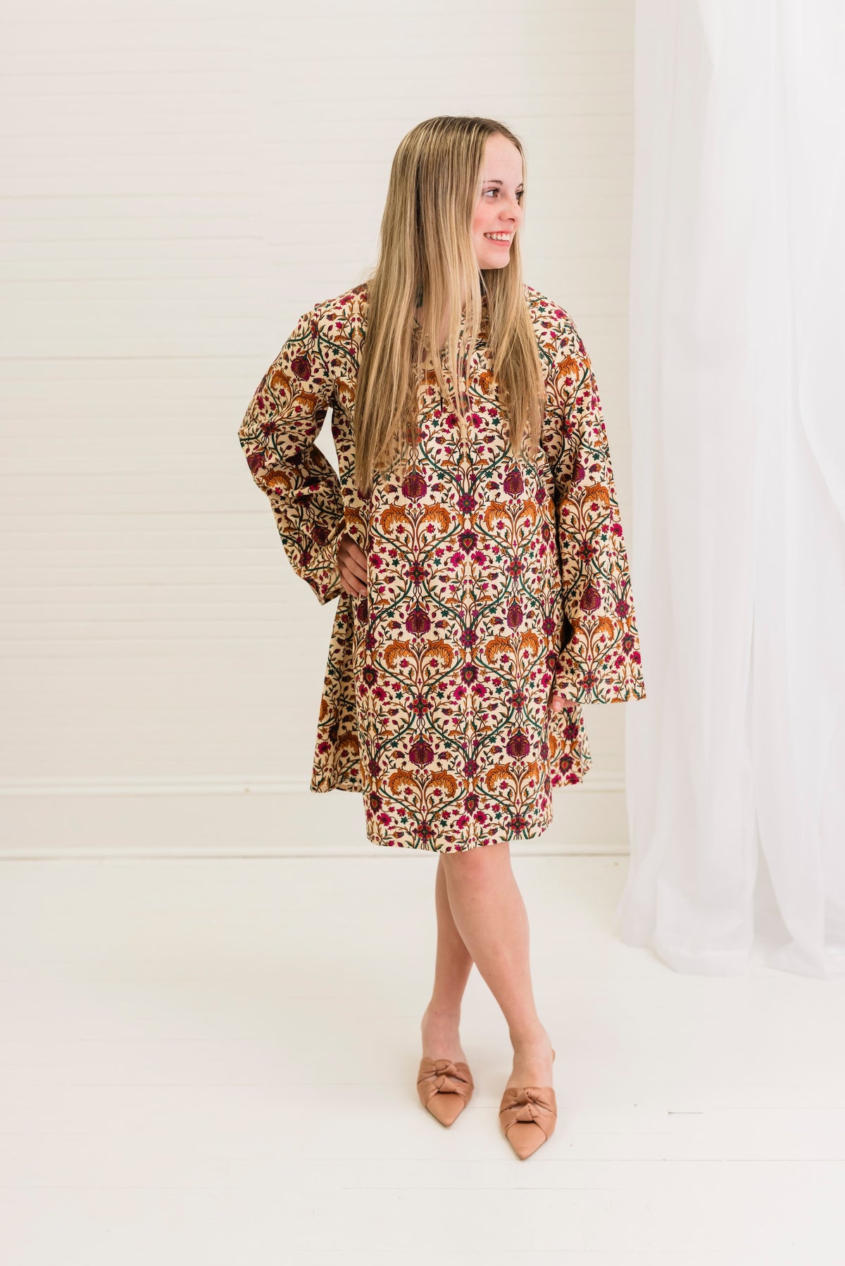 Hearthwood Linen | Eloise Mini Caftan
