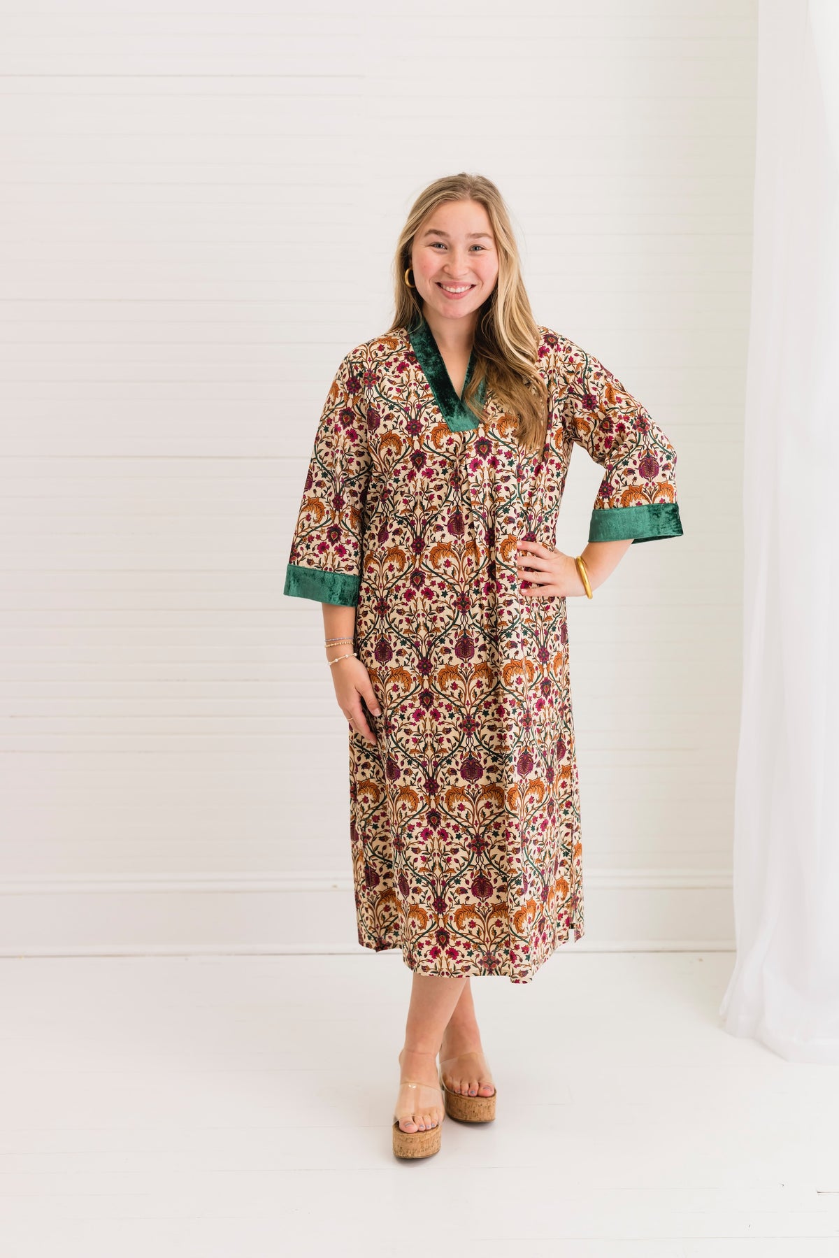 Hearthwood Linen | Juliette Caftan