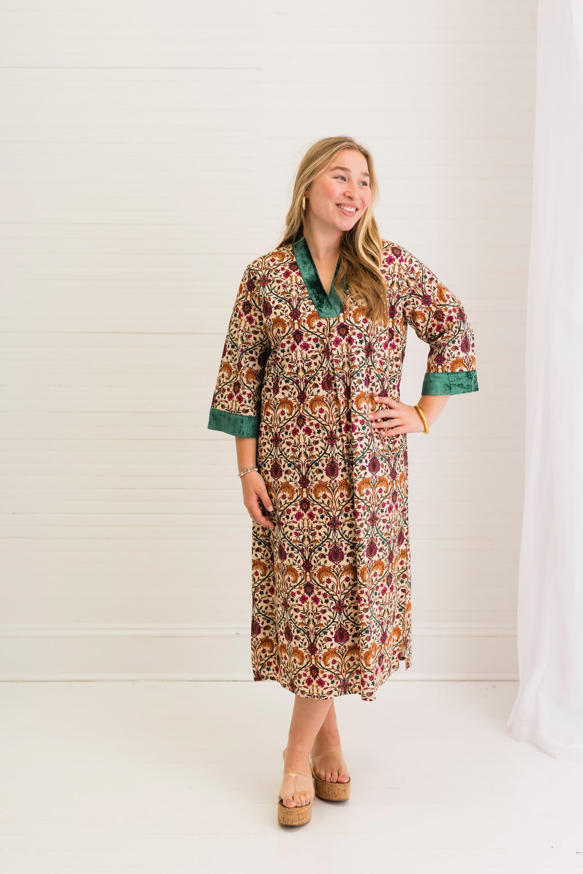 Hearthwood Linen | Juliette Caftan