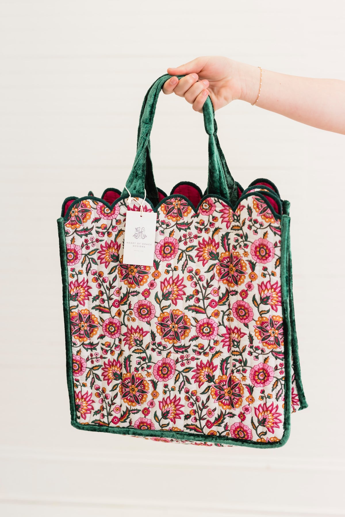 Hearthwood Garden Luxe | Quilted Regular Tote