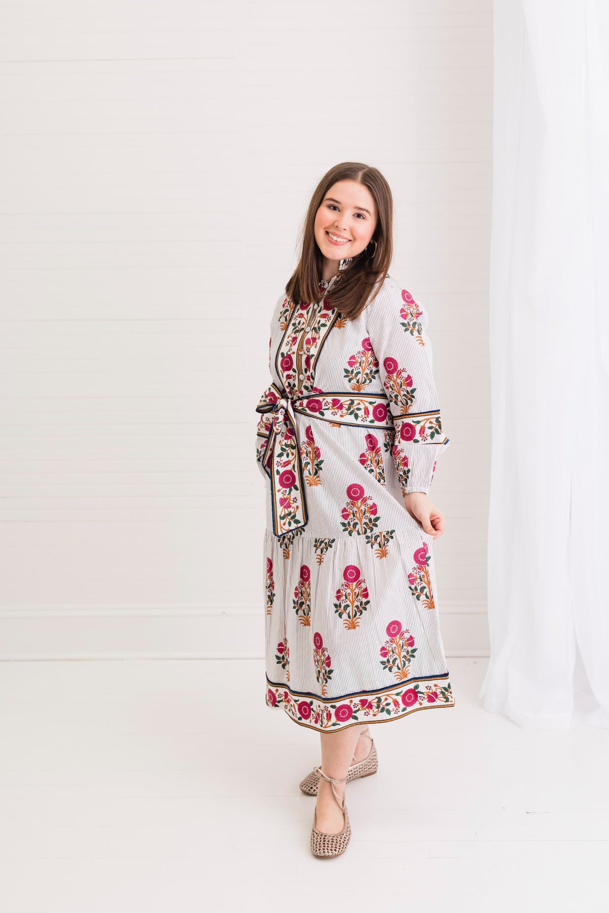 Eldermere Stripe | Caroline Maxi Dress
