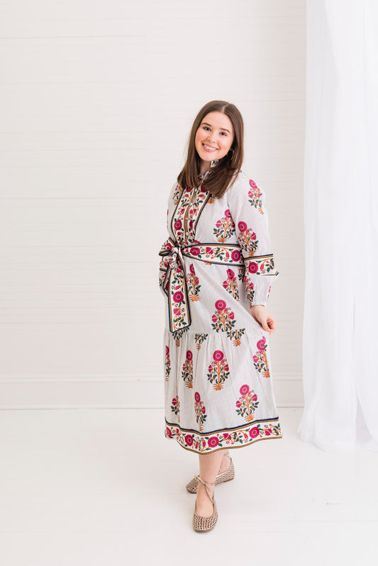 Eldermere Stripe | Caroline Maxi Dress