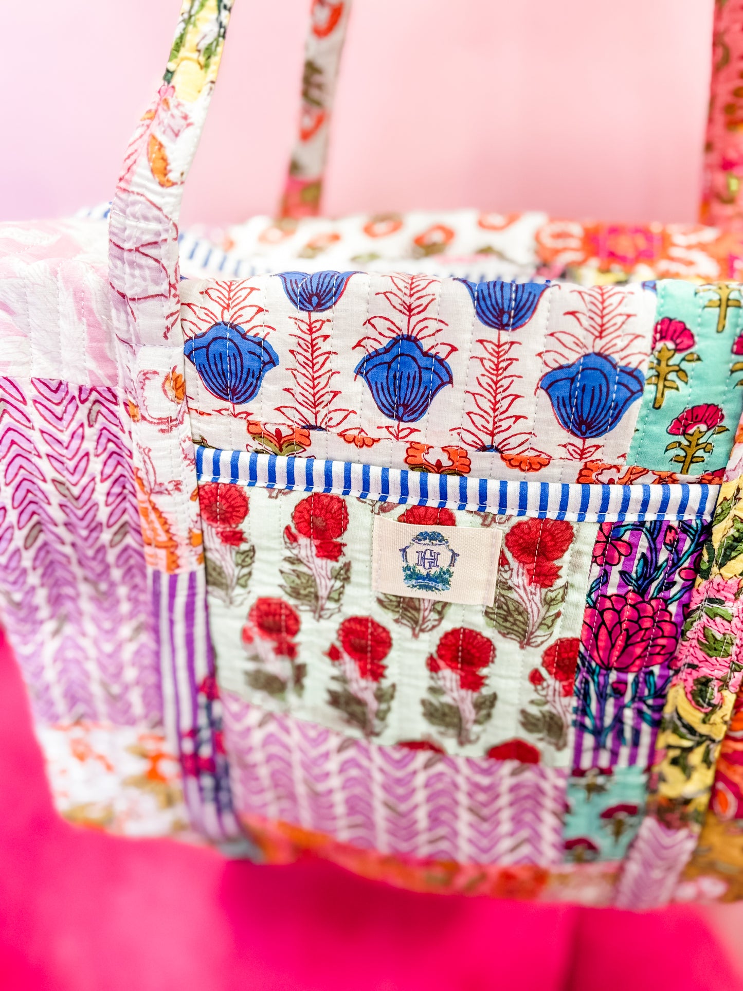 Wildflower Patch Mini Duffle Bag
