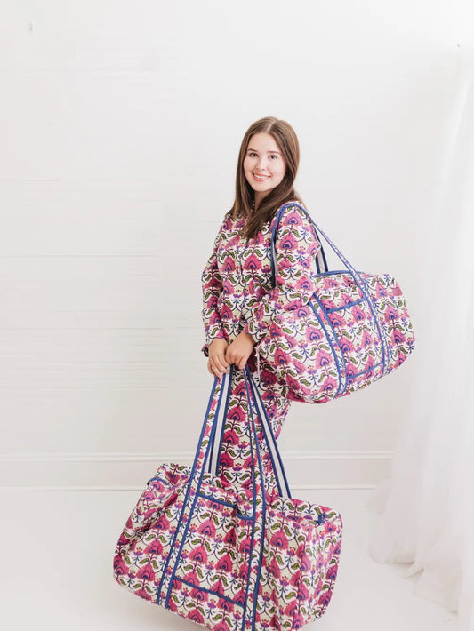 Primrose | Large Quilted Duffle