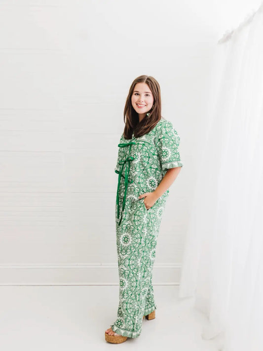 Evergreen Court | Laurel Pajama Pant Set