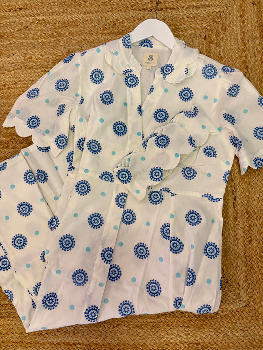 Blue Dot Grace maxi Dress