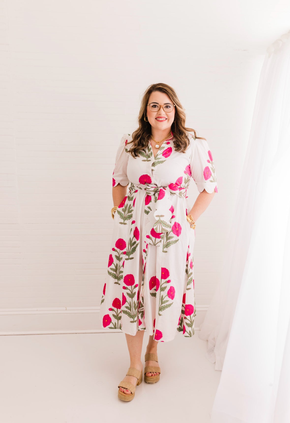Pink Mughal Grace Dress