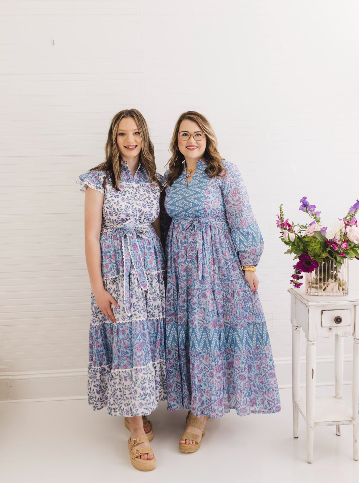 Santorini Sunset Maxi Dress