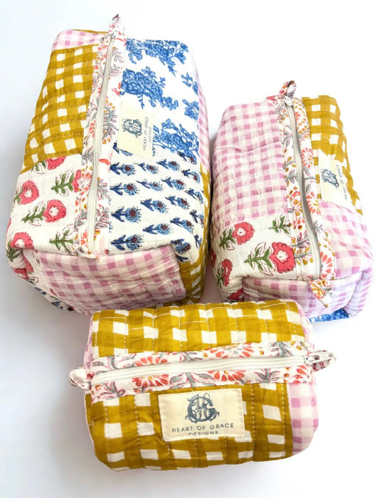 Lila Chapelle Cosmetic Set of Three