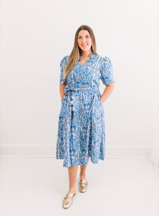 Blue Italian | Grace Dress