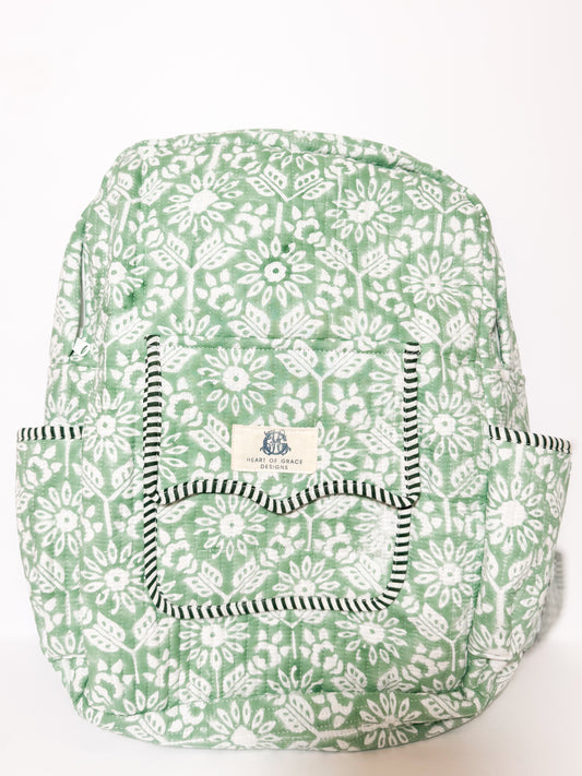 Georgia | Quilted Bookbag