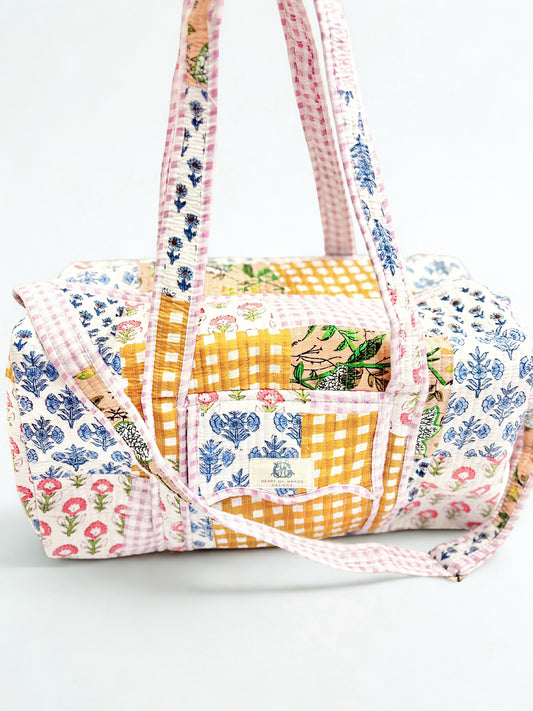 Lila Chapelle | Quilted Duffle Bag