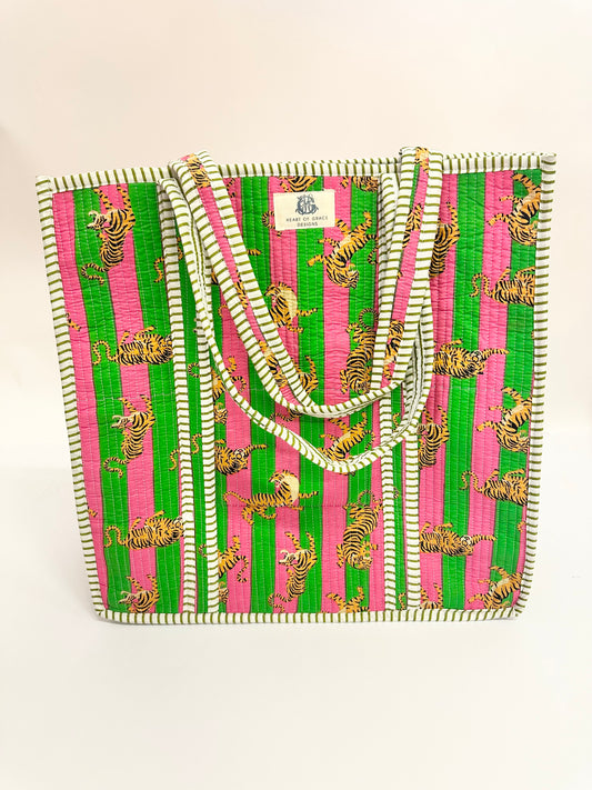 Melondrop| Large Quilted Tote