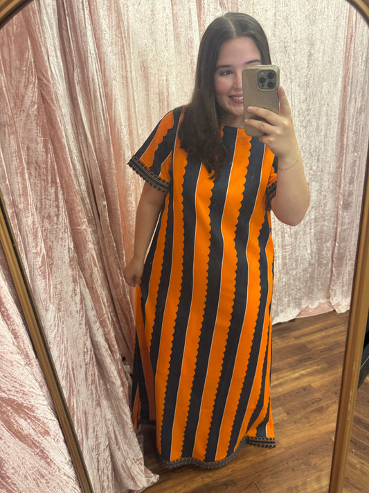 Auburn Medallion | Marisol Caftan | SAMPLE
