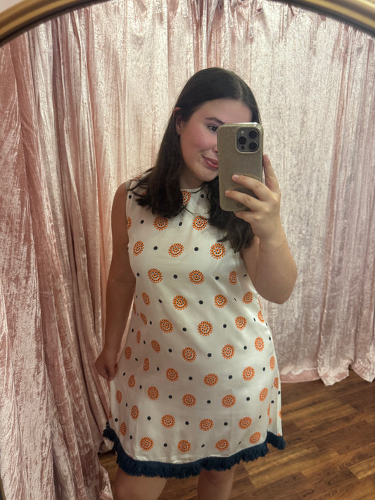 Auburn Medallion | Cabana Dress | SAMPLE